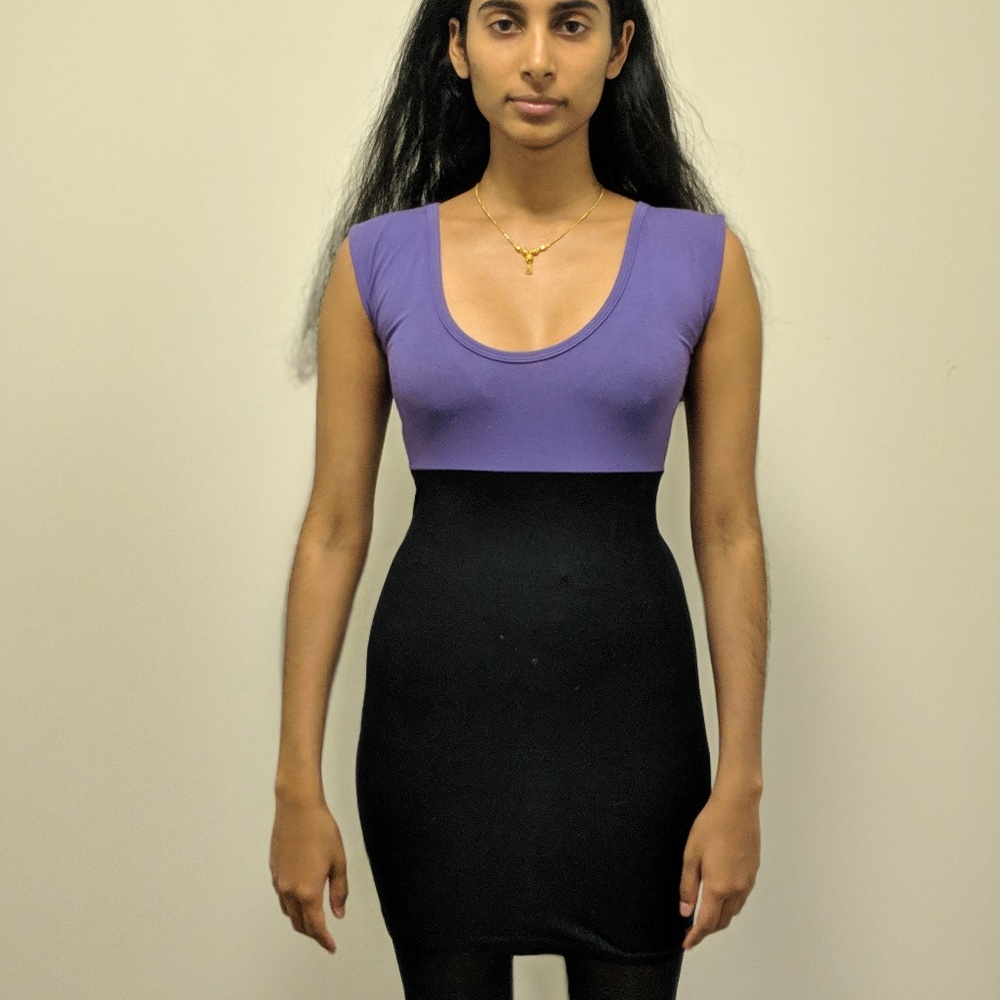 American Apparel Colorblock Dress (XS)
